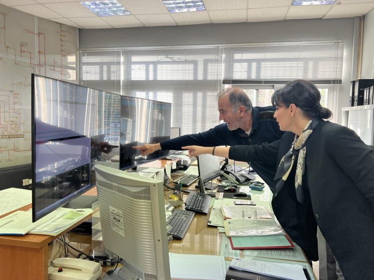 Επίσκεψη της Μαρίνας Κοντοτόλη σε υπηρεσίες του Δήμου Τρικκαίων