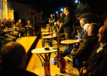 Μεγάλη η αποδοχή του Θανάση Λιούτα στα χωριά των Τρικάλων