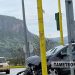 Τροχαίο ατύχημα στον κόμβο της Θεόπετρας