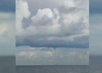 Ηράκλειο: Εντυπωσιακό βίντεο με υδροστρόβιλο μετά τη βροχή