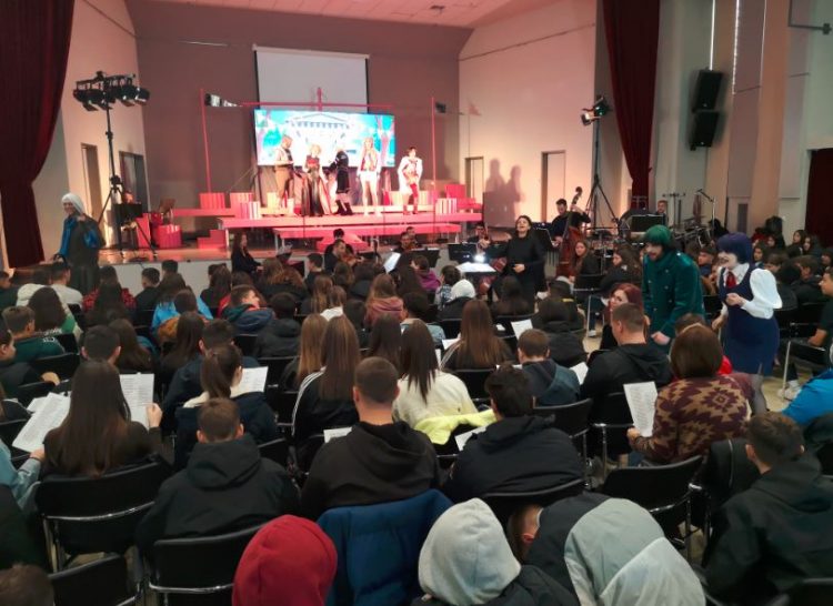 Η Εθνική Λυρική Σκηνή συστήνει την όπερα στο 5ο Γυμνάσιο Τρικάλων