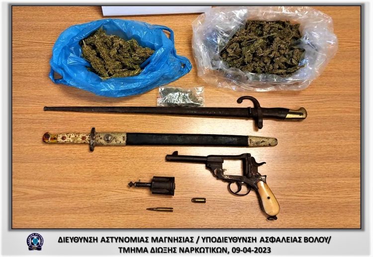 Σύλληψη για όπλα και ναρκωτικά