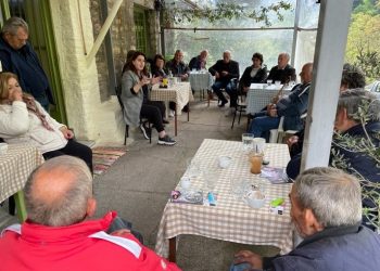 Ακόμη μία επιτυχημένη περιοδεία της Κατερίνας Παπακώστα στο Δήμο Πύλης