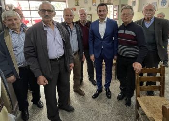 Μεγάλη συγκέντρωση φίλων του Κώστα Σκρέκα στους Τρικαλινούς των Φαρσάλων