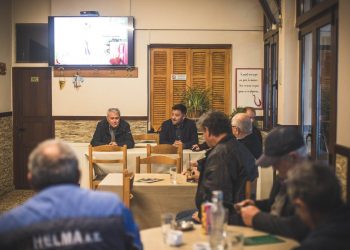 Με δυναμική στα χωριά των Χασίων ο Γιώργος Ηλιάδης