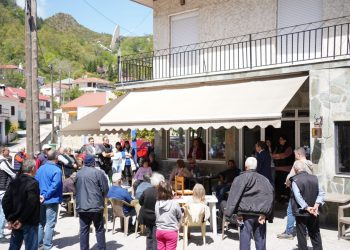 Η μεγάλη και δυνατή αποδοχή και υποδοχή του Θανάση Λιούτα στα χωριά της Καλαμπάκας