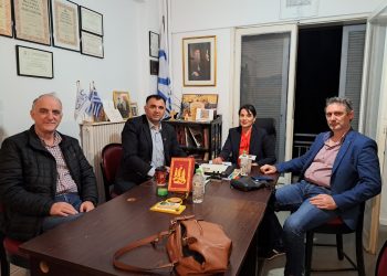 Το σωματείο ιεροψαλτών Τρικάλων επισκέφθηκε η υπ. Βουλευτής Μαρίνα Κοντοτόλη