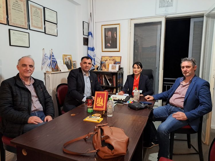 Το σωματείο ιεροψαλτών Τρικάλων επισκέφθηκε η υπ. Βουλευτής Μαρίνα Κοντοτόλη