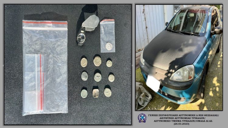 Συλλήψεις για αρχαιοκαπηλία στα Τρίκαλα