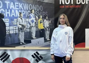 Η Μαρία Τζέλη στο παγκόσμιο πρωτάθλημα Ταεκβοντό