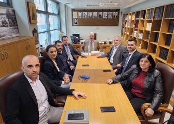 Συνάντηση Βλαχογιάννη με το ΔΣ του δικηγορικού συλλόγου Τρικάλων