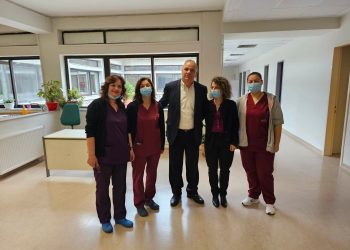 Επίσκεψη Βλαχογιάννη στο Κ.Υ. Καλαμπάκας