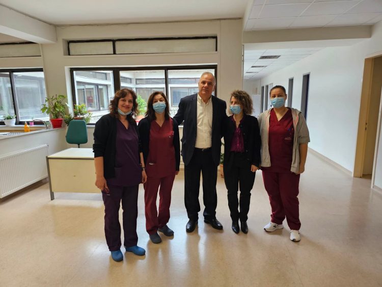 Επίσκεψη Βλαχογιάννη στο Κ.Υ. Καλαμπάκας