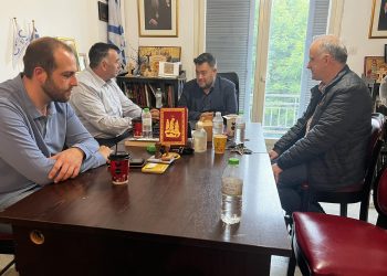 Στους Τρικαλινούς Ιεροψάλτες ο υποψήφιος Βουλευτής κ. Γιώργος Ηλιαδης