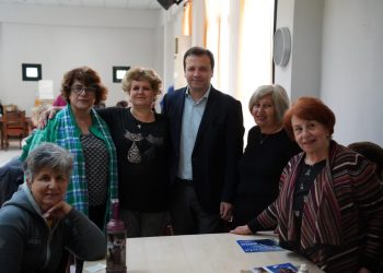 Με μια ξεχωριστή επίσκεψη ξεκίνησε τη μέρα του ο υποψήφιος Βουλευτής της ΝΔ στο Νομό Τρικάλων Θανάσης Λιούτας