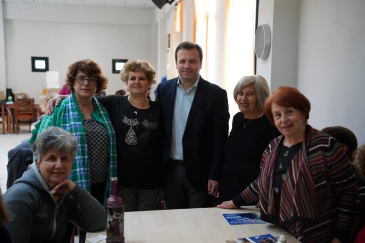 Με μια ξεχωριστή επίσκεψη ξεκίνησε τη μέρα του ο υποψήφιος Βουλευτής της ΝΔ στο Νομό Τρικάλων Θανάσης Λιούτας