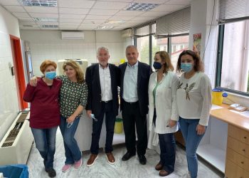 Επίσκεψη ΒΛΑΧΟΓΙΆΝΝΗ στον ΕΦΚΑ και το Κέντρο Υγείας Τρικάλων.