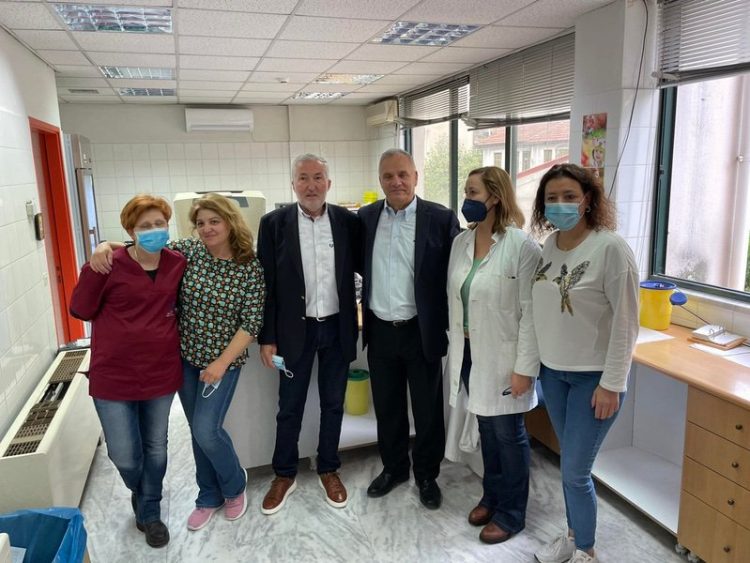 Επίσκεψη ΒΛΑΧΟΓΙΆΝΝΗ στον ΕΦΚΑ και το Κέντρο Υγείας Τρικάλων.