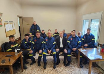 Ηλ. ΒΛΑΧΟΓΙAΝΝΗΣ στην Πυροσβεστική Υπηρεσία: Διαχρονικά στηρίζω τα θεσμικά και οικονομικά σας αιτήματα