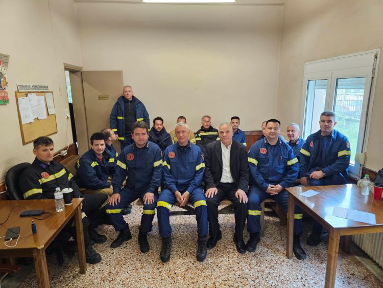 Ηλ. ΒΛΑΧΟΓΙAΝΝΗΣ στην Πυροσβεστική Υπηρεσία: Διαχρονικά στηρίζω τα θεσμικά και οικονομικά σας αιτήματα