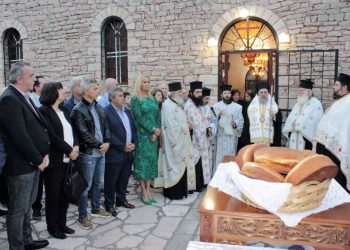 Μέγας Αρχιερατικός  Εσπερινός στον Ιερό Ναό Αγίου Ιωάννη Ροπωτού