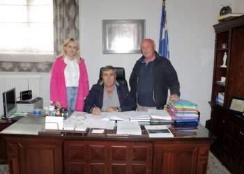 ‘Έργο για το Μυρόφυλλο υπέγραψε  ο Δήμαρχος Πύλης