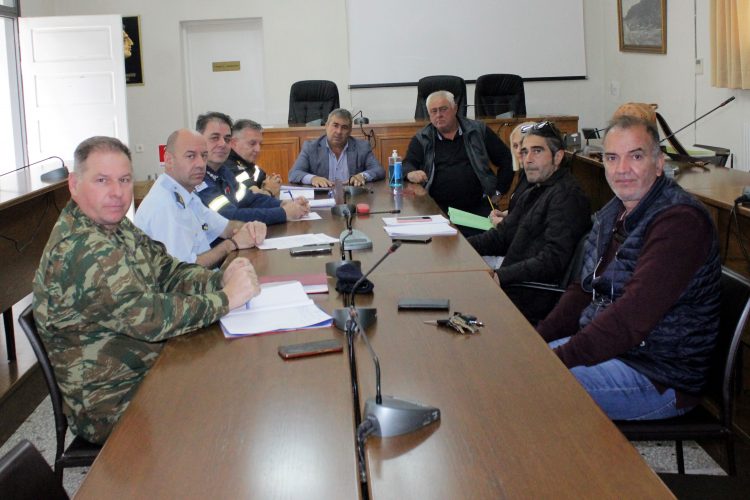 Σύσκεψη στο Δημαρχείο Πύλης για την αντιπυρική περίοδο 2023