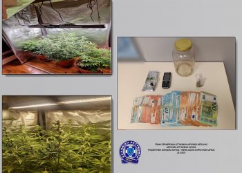 Συνελήφθη ημεδαπός στη Λάρισα, για παράβαση της νομοθεσίας περί ναρκωτικών
