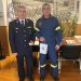 Επίσκεψη του διοικητή περιφερειακής πυροσβεστικής διοίκησης Θεσσαλίας στη γενική περιφερειακή αστυνομική διεύθυνση Θεσσαλίας