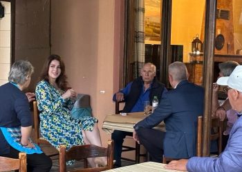 Η Κατερίνα Παπακώστα συνεχίζει τις περιοδείες της στην περιφέρεια του νομού