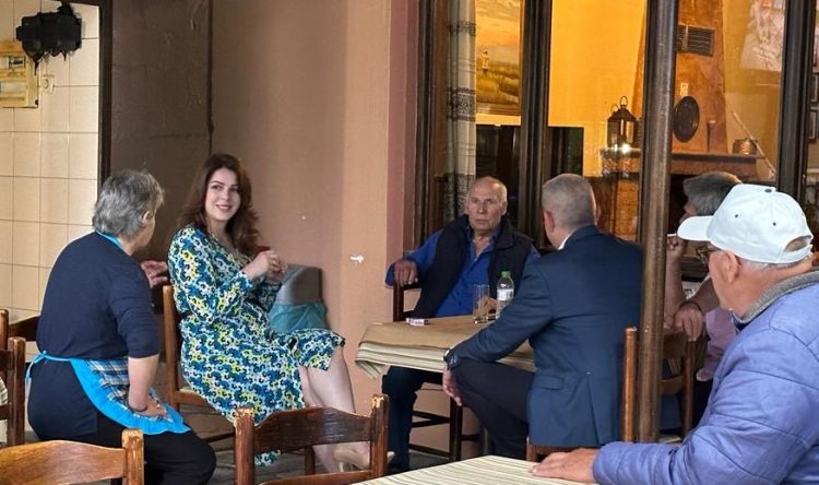 Η Κατερίνα Παπακώστα συνεχίζει τις περιοδείες της στην περιφέρεια του νομού