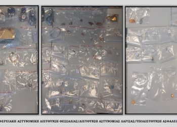 Εξιχνιάστηκαν ακόμη 17 κλοπές που διαπράχθηκαν σε περιοχές της Λάρισας