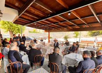 Μήνυμα για σταθερή κυβέρνηση από τον Κώστα Σκρέκα στα χωριά των Αντιχασίων