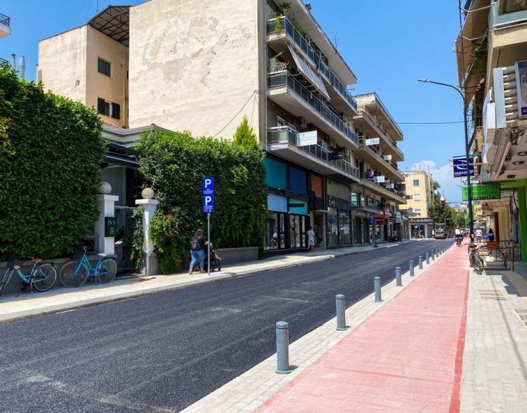 Ασφαλτοστρώθηκε η οδός Καποδιστρίου