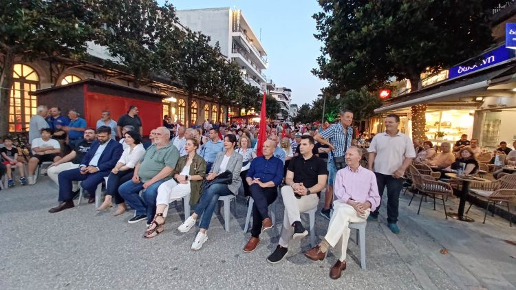 Τελευταία συγκέντρωση του ΣΥΡΙΖΑ πριν τις εκλογές-Γ.Βασιλειάδης: Η ανατροπή των συσχετισμών μεταξύ ΣΥΡΙΖΑ και ΝΔ είναι εφικτή