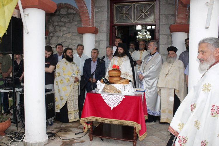 Στο Παλαιομονάστηρο για τους  Αγίους Αποστόλους ο Δήμαρχος Πύλης