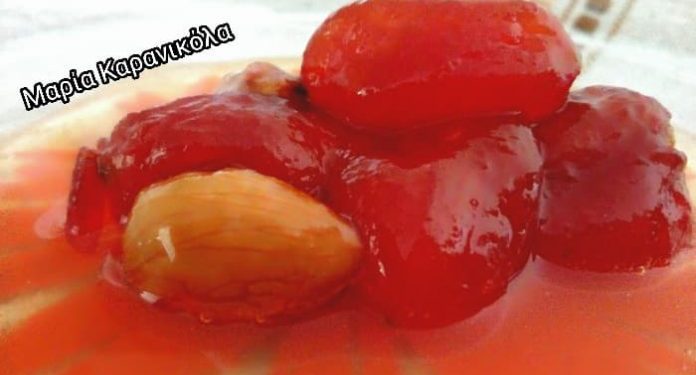 Γλυκό κουταλιού ντοματάκι