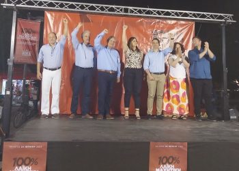 Μήνυμα πανστρατιάς στην προεκλογική συγκέντρωση του ΚΚΕ στα Τρίκαλα