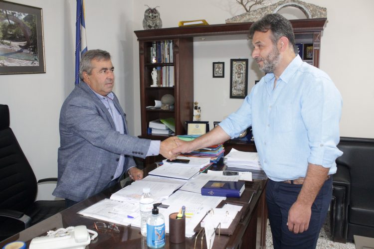 Ορκωμοσία  νέου Προέδρου Πολυνερίου στο  Δήμο Πύλης