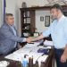 Ορκωμοσία  νέου Προέδρου Πολυνερίου στο  Δήμο Πύλης