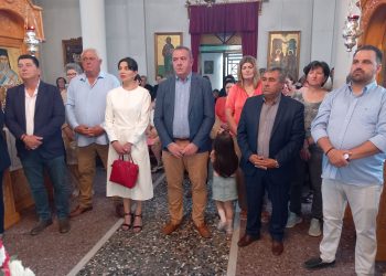 Στους Αγίους Θεοδώρους Πηγής ο Δήμαρχος Πύλης