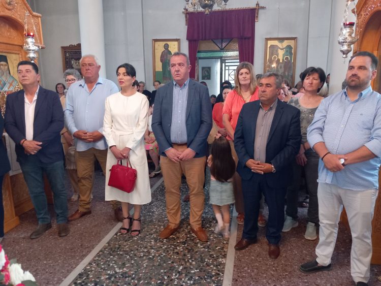 Στους Αγίους Θεοδώρους Πηγής ο Δήμαρχος Πύλης