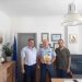 Εθιμοτυπική επίσκεψη του σωματειου Ιεροψαλτών Τρικάλων στον Αστυνομικό Διευθυντή Τρικάλων