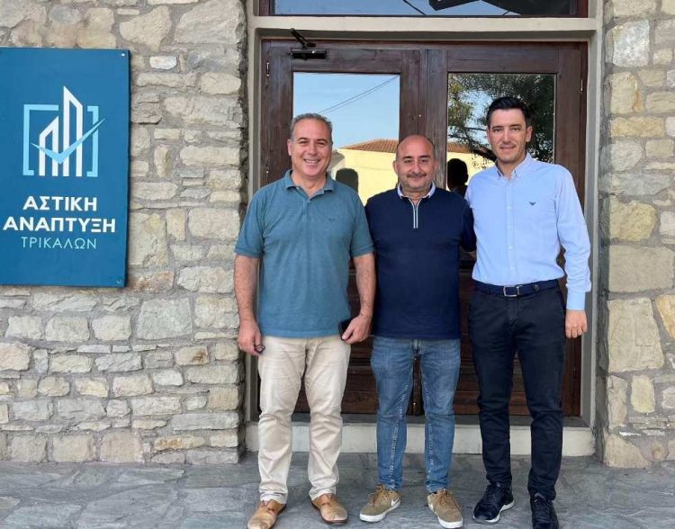 Σε έργα και παρεμβάσεις της «Αστική Ανάπτυξη ΑΕ» ο Δήμαρχος Τρικκαίων Νίκος Σακκάς