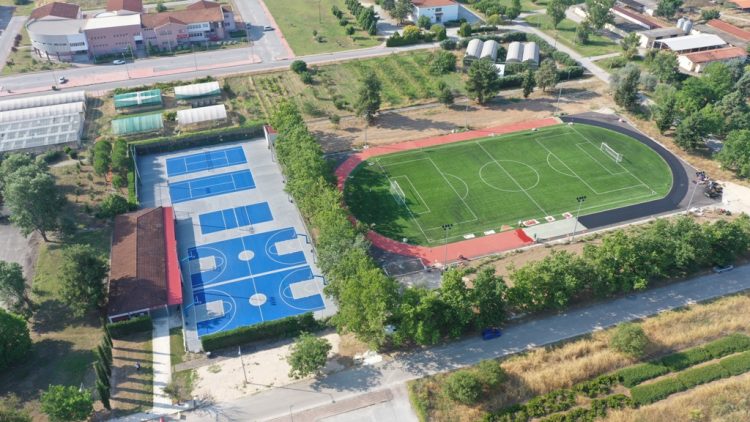 Ολοκληρώνεται από την Περιφέρεια Θεσσαλίας το νέο Αθλητικό Κέντρο στο συγκρότημα Γαιόπολις