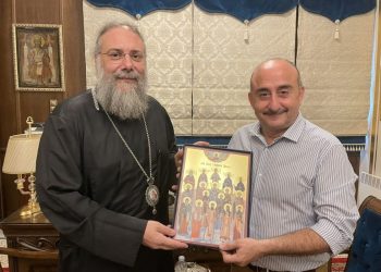 Εθιμοτυπική επίσκεψη του Δημάρχου Τρικκαίων στον Μητροπολίτη