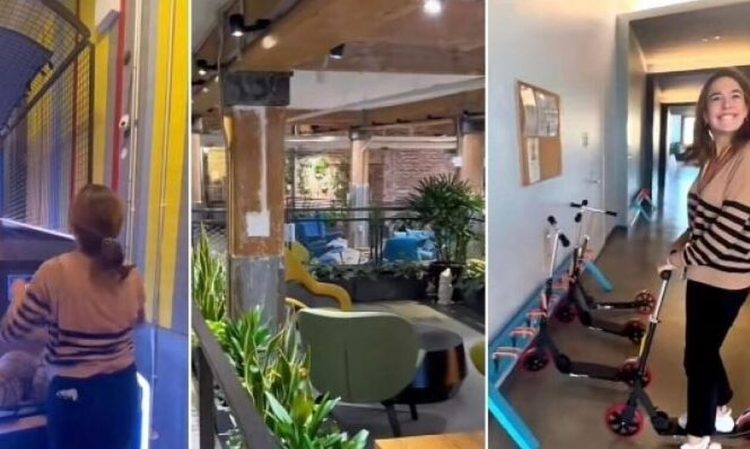 Πατίνια, play rooms και δωρεάν φαγητό: Πώς είναι η ζωή στα γραφεία της Google στη Νέα Υόρκη