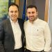Επίσκεψη του επικεφαλής της «Δύναμης Ευθύνης» και υποψήφιου δημάρχου Δήμου Μετεώρων Λευτέρη Αβραμόπουλου στον Υπουργό Ψηφιακής Διακυβέρνησης Δημήτρη Παπαστεργίου