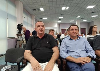 Στην ημερίδα της Π.Ε.Δ Θεσσαλίας για το νέο εκλογικό νόμο, Θ. Χήρας και Β.Τσιούτσιας