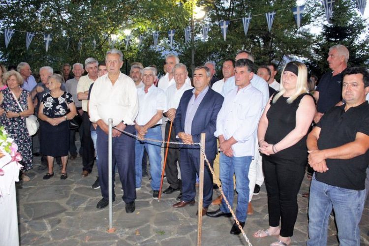 Ο Δήμαρχος Πύλης Κώστας Μαράβας στο Κοτρώνι για τον Εσπερινό της Αγίας Παρασκευής